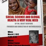 Video - Social Science and Global Health: A Very Real Need (March 2, 2017)